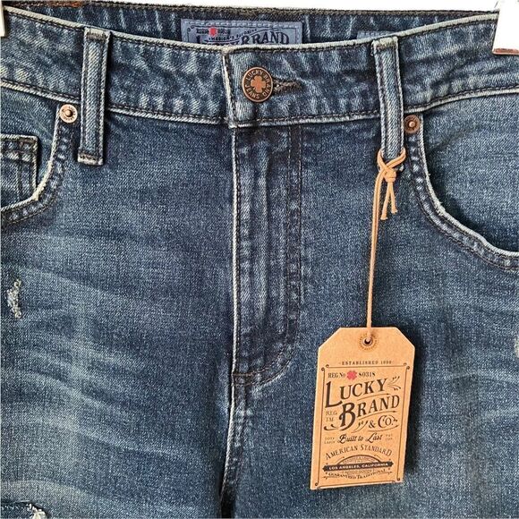 NWT Lucky Brand High Rise Tomboy Jeans in Solano Size 8/29 - Picture 5 of 16